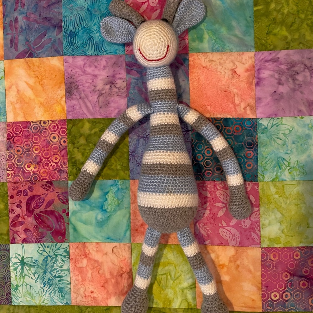 Handmade Giraffe Crochet Toy
